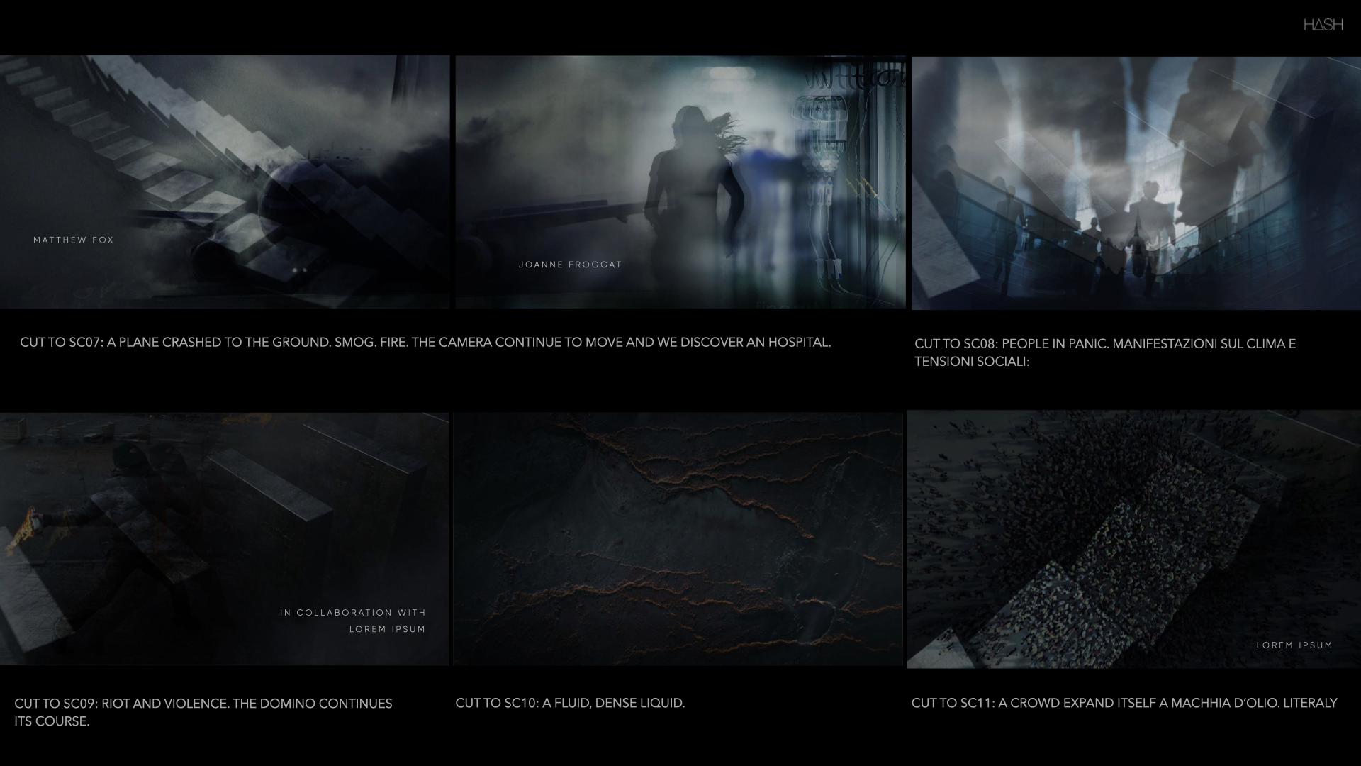 Storyboard - scene 07-11