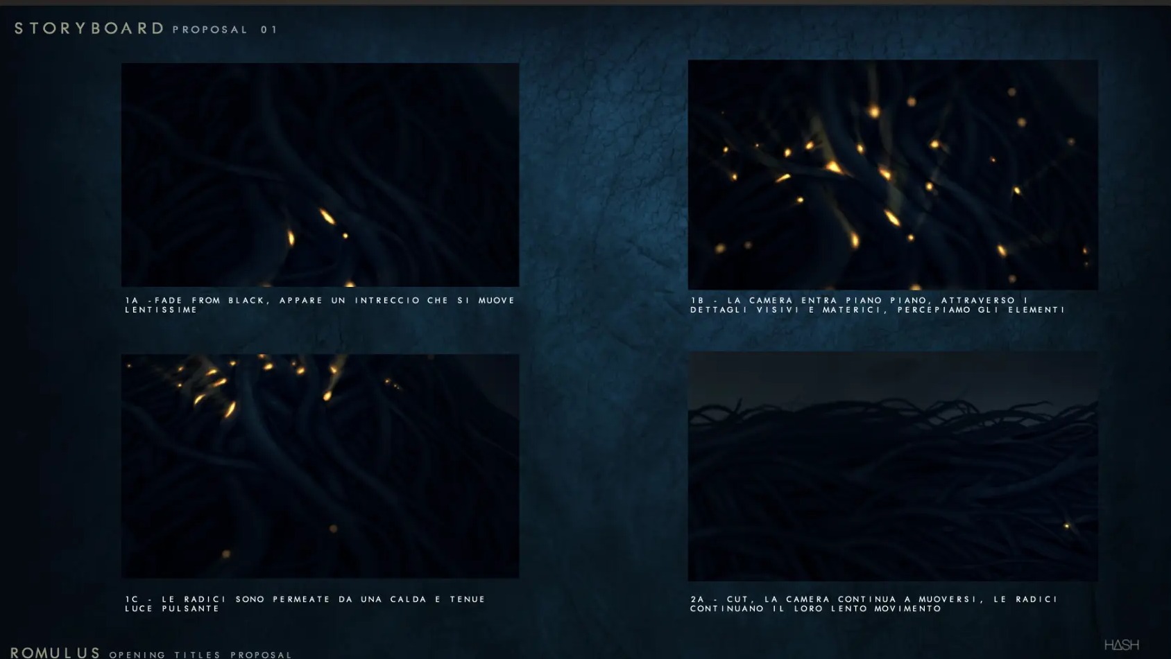 Storyboard - apertura