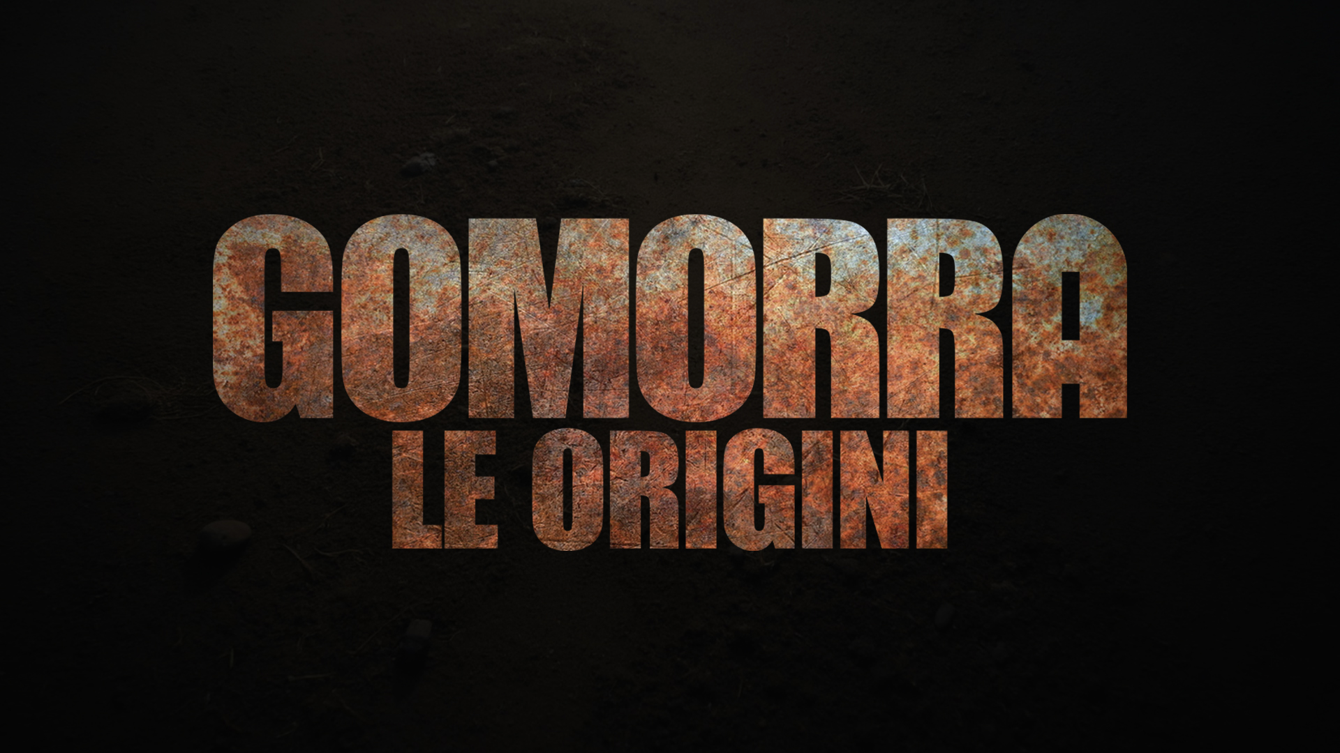 GOMORRA - LE ORIGINI - frame del logo finale
