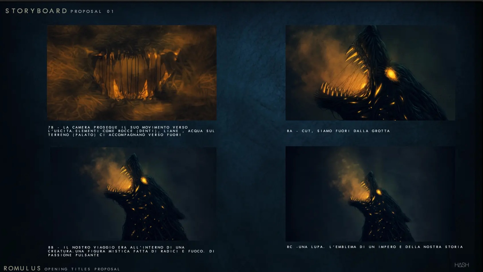 Storyboard - la lupa