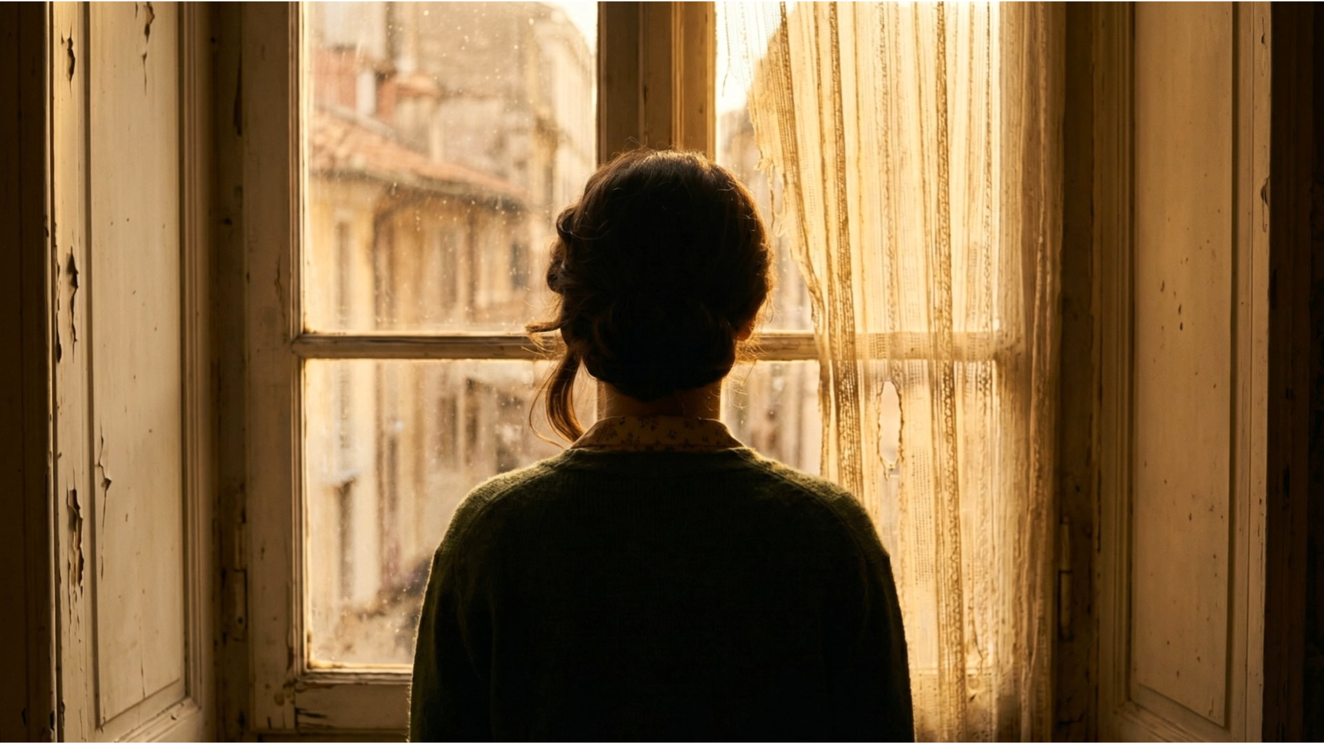Luciana in clandestinita: la finestra come unico orizzonte